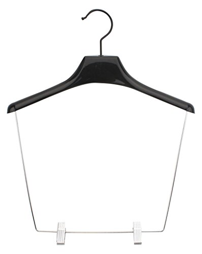 NAHANCO BSK12164B Display Hanger with 12" Drop, 15 1/2", Black (Pack of 12)