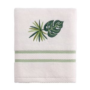 avanti linens - hand towel, soft & absorbent cotton towel (viva palm collection)