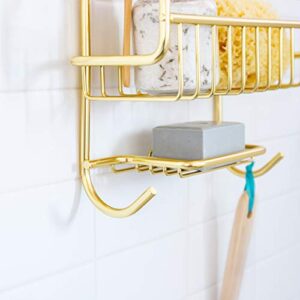 Better Houseware Extra Large Shower Caddy - Gold