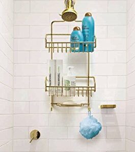 Better Houseware Extra Large Shower Caddy - Gold