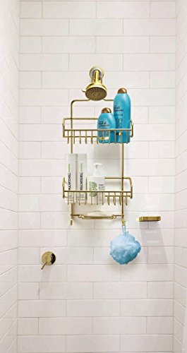 Better Houseware Extra Large Shower Caddy - Gold