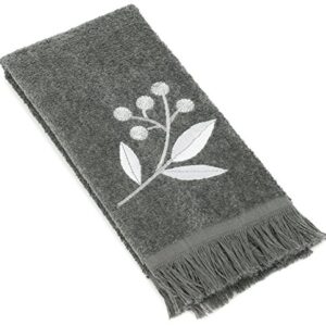 Avanti Linens Madison Fingertip Towel, Granite,19714GTE