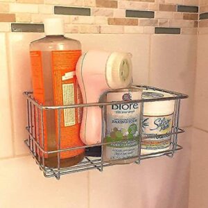 iPEGTOP Vacuum Suction Cup Shower Soap Dishes ＆ Shower Caddy Bath Shelf for Bathroom Storage Organizer