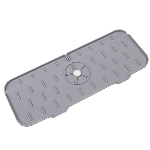 Kitchen Bathroom Silicon Sink Splash Drying Mat, Faucet Drip Protector, Commonly Used Sink Accessories In Bars, Rvs, Kitchens, Bathrooms And Farmhouses.