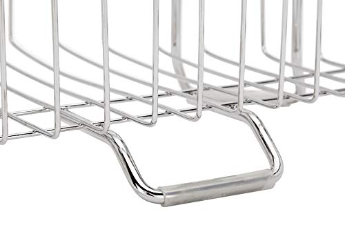 ToiletTree Products Rust Proof Stainless Steel Shower Floor Caddy, 3 Tiers (Assembly Required - Screwdriver Included) (Collapsible)