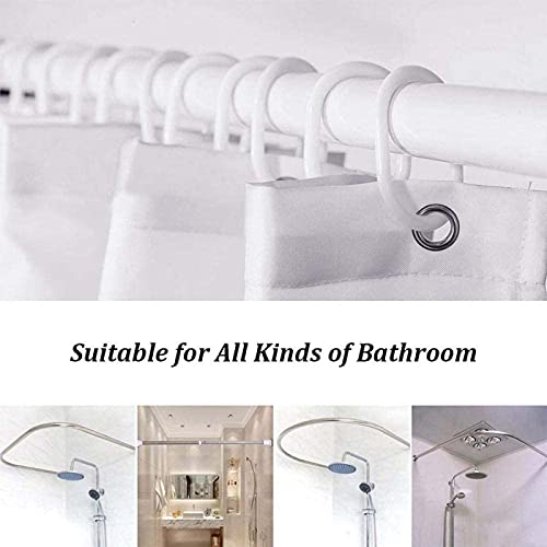 Bathroom Set Comfortable Polyester Bathroom Set, Including Hooks, Bathroom 4 Piece Set