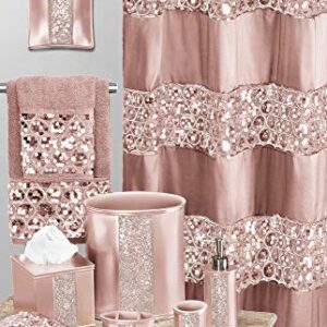 Popular Bath Sinatra Modern Bath Tumbler Modern Classic Contemporary Decorative Beautiful Designs Bathroom Decor for Home Luxury Bath, Blush