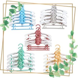 12 Pcs. Children Hangers , 11" - 14" Adjustable de Children Coat Hangers for Baby ,Child Nursery Closet Hangers, Non-Slip and Extendable Laundry Infant Hangers for Newborn Clothes