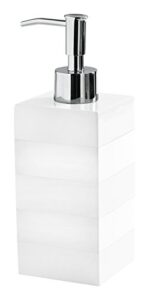 kassatex fine linens cabana accessories lotion dispenser white