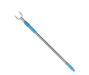 long reach closet pole with utility hook telescoping reach sticks steel retriever pole clothes pole with long handle