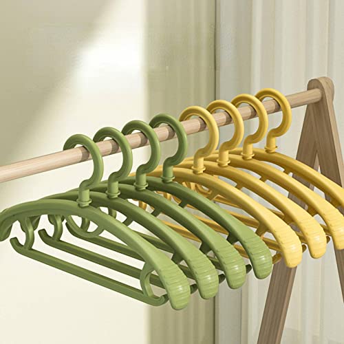 10 Clothes Hanger Multi-Functional Wide Shoulder Non-Slip Drying Rack Clothes Clothes Hanger Clothes Hanger Plastic Rack Clothes Hanger