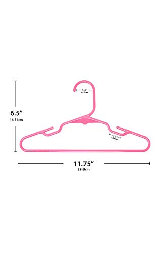 Children's Plastic Hangers 10 Pack