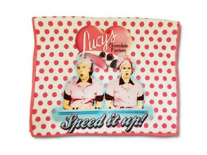 midsouth products i love lucy kitchen towel - chocolate factory