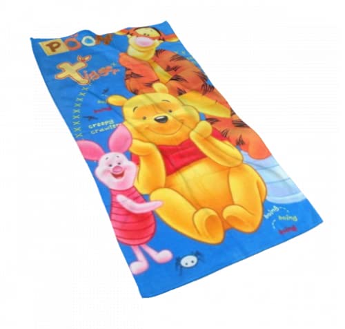 Fashion Towels, Quick-Drying Super Absorbent Soft Microfiber Dis Ney Cartoon Series Hand Towel 32×16 (40cm×80cm) inch (Cartoon W Pooh 8)