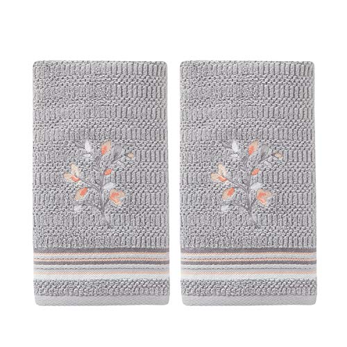 SKL Home by Saturday Knight Ltd. Greenhouse Leaves Hand Towel (2-Pack)