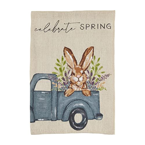 Mud Pie Painted Spring Hand Towel, Spring, 21" x 14"