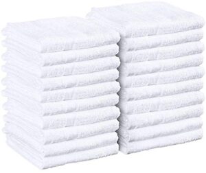 simpli-magic 79236 towels, 16"x27", white, 24 pack