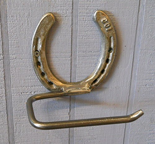 Horseshoe Bath Accessory Set in Natural Iron w/Token