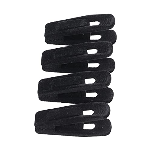 Hangers Clips, Hanger Clips Eco-Friendly for Pants for Suit Skirt(Black)