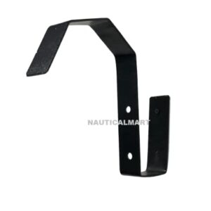 Side View Helmet Wall Black Display Rack