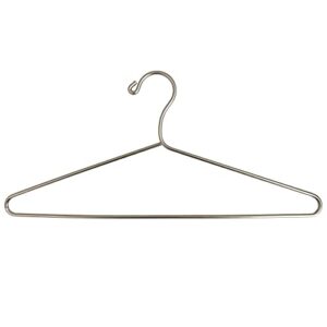 ustech strong metal clothes hanger set | heavy duty coat, pant, and suit standard hangers | keep your clothes organized and wrinkle-free | pack of 48