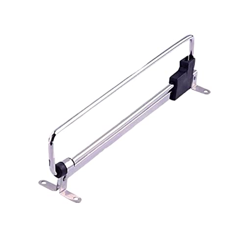 EMVANV Retractable Wardrobe Pull Out Rod, Telescopic Hanging Closet Valet Rod Extending Rail Pull Out Hanger Valet Rod Rail Sliding Extending Clothes Rod Hanger Rail