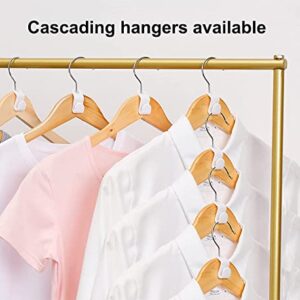 Clothes Hanger Connector Hooks Hangers Space Saving for Wardrobes White Pack of 20