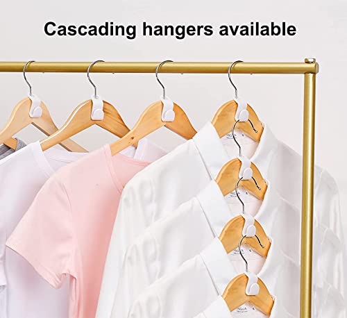 Clothes Hanger Connector Hooks Hangers Space Saving for Wardrobes White Pack of 20