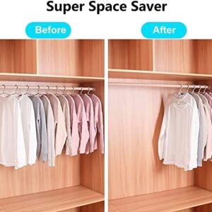 Clothes Hanger Connector Hooks Hangers Space Saving for Wardrobes White Pack of 20