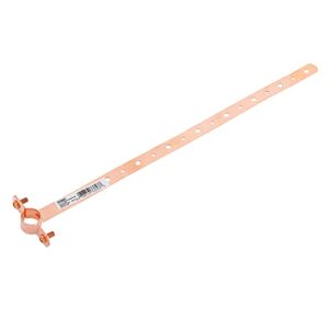 oatey 33697 securing straps, 1/2" x 12", copper