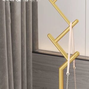 ANMMBER Hangers Floor-to-Ceiling Hangers Floor Hangers Storage Closet Clothes Drying Hangers