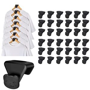 saving hanger hooks cascade hangers to create up to 3x more closet space, easy to use slip-over design, organize shirts, pants, jackets, heavy coats, accessories & more (36pcs-bear shape)