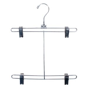 nahanco bsh12-50 12" chrome-plated bikini hanger with chrome drop 50 /carton