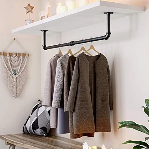 DOUBAO Reusable 1 Set Practical Hanging Storage Rack Wrought Iron Clothes Hanger Anti-Scratch for Laundry Room