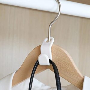 RIIPOO Clothes Hanger Connector Hooks 50PCS, Closet Hangers Hooks Space Saving for Hanging Clothes