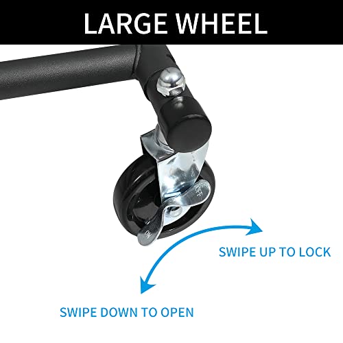 Fishat Simple & Heavy Duty Single Standard Rod Garment Rack