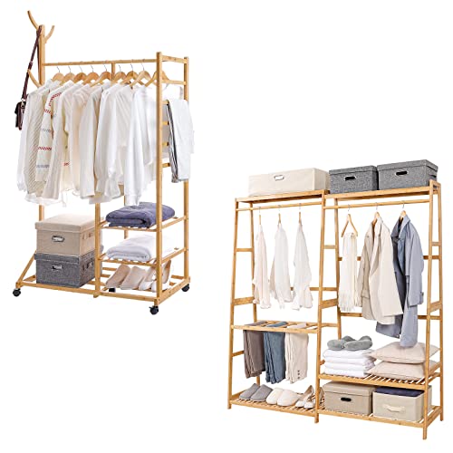 Homde Clothing Rack + Extral Large Clothes Rack