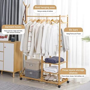 Homde Clothing Rack + Extral Large Clothes Rack