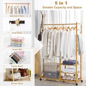 Homde Clothing Rack + Extral Large Clothes Rack