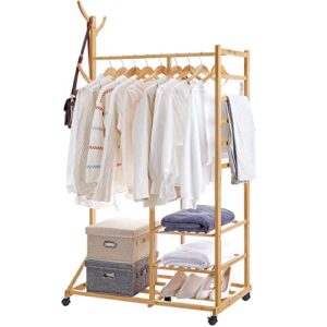 Homde Clothing Rack + Extral Large Clothes Rack