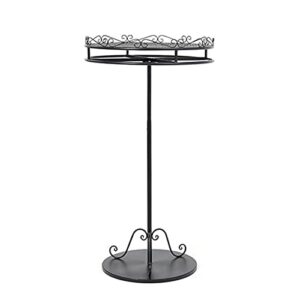 household products floor-standing rotating clothing rack,commercial round clothing hanging rack,retail display heavy clothes garment rack for boutiques and laundry room