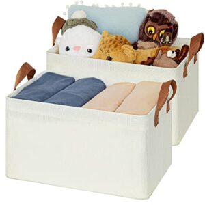 GRANNY SAYS Bundle of 2-Pack Toy Boxes & 1-Pack Hanging Closet Organizer