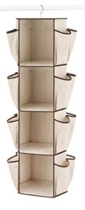 whitmor rotating closet organizer, canvas