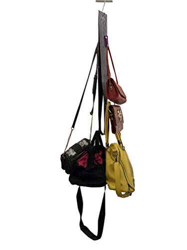 SHONPY Hanging Purse Organizer Handbag Rack for Closet Storage Holder for Purses Handbags with Hook