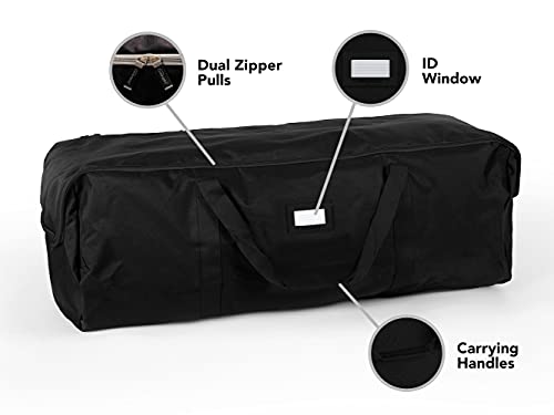 Covermates Keepsakes - Storage Duffel Bag - Heavy Duty Polyester - Reinforced Handles - Closet Storage-Black