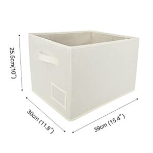 GRANNY SAYS Bundle of 1-Pack Hanging Closet Shelves & 3-Pack Durable Storage Bins