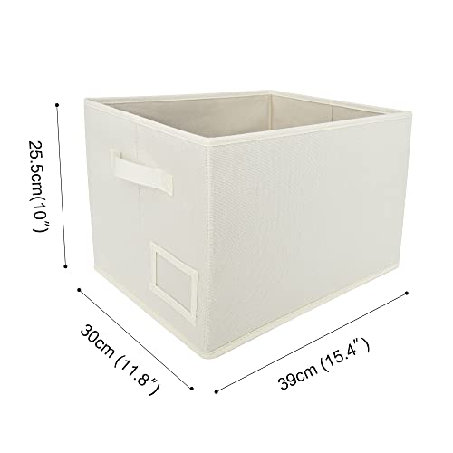 GRANNY SAYS Bundle of 1-Pack Hanging Closet Shelves & 3-Pack Durable Storage Bins