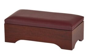 creative brands yc790 personal kneeler with storage, maple