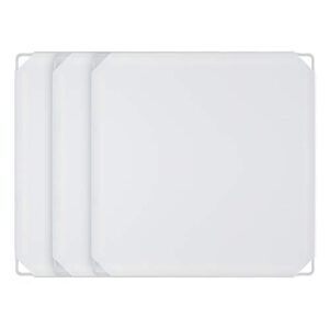 puroma 3 packs pp plastic sheets durable panels for cube storage organizer (white)