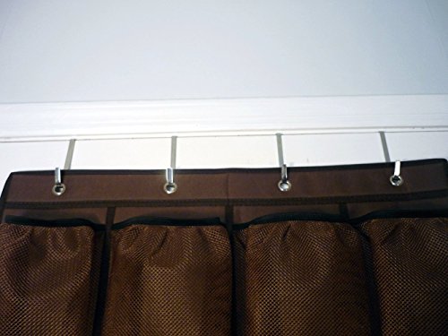 ANYVOLUME 24 Pocket Shoe Door Hanging Organizer Storage Rack Bag Closet Holder Door